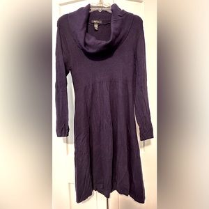 Style & Co purple sweater dress (Size L)